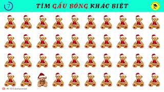 TÌM ĐIỂM KHÁC BIỆT - Chủ đề Giáng Sinh (Noel) 🔴 Khám phá rèn luyện tư duy #study