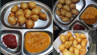 Mysore Bonda with Tomato Chutney | మైసూర్ బోండా టమాటా చట్నీ | Telugu | Chinni Kutumbham By Kavitha