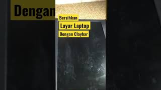 Mudah bersihkan layar laptop