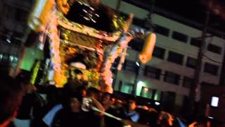 平成26年恵美酒宮天満神社（北細江屋台練り練習）