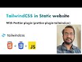 TailWindCss in Static Website + prettier tailwind plugin