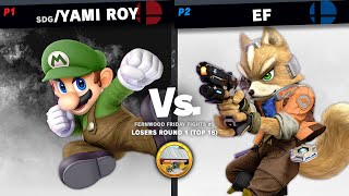 Fernwood Friday Fights #9 / SDG | Yami Roy (Mario) Vs. EF (Fox) (Losers R1 [Top 16])