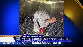 Redding police catch burglary suspect at Lithia Chevrolet lot