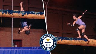 Fastest Time To Cross A Greased Pole - Guinness World Records