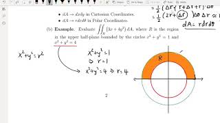 Section 15.3 Double integrals in Polar Coordinates:Math251