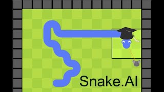 My AI learns to play Snake (python code available)