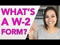 WHAT'S A W-2 FORM ANYWAY?!!