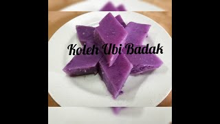 Resepi Cik Bidoh: Koleh Ubi Badak | Warna Original | Tanpa Pewarna