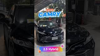 รถเข้าใหม่ Toyota Camry 2.5 Hybrid รถมือสอง ปี 2019 สีดำ สภาพสวยหน้าใช้งาน#camry