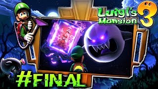 Luigi Vs Rey Boo Vs Vilma Du Tel - Luigi's Mansion 3 #Final『Guía 100%』