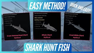 HOW TO FIND SHARK HUNTS EASILY IN FISCH! | Roblox