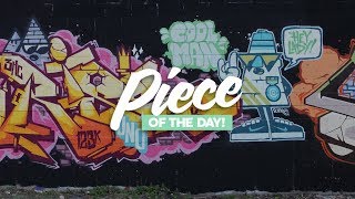 PIECE OF THE DAY - GRAFFITI VIDEO OF123KLAN X ZEK ONE X ISHAM