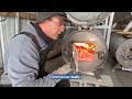 Operating the RocketChar B40 biochar stove by High Plains Biochar