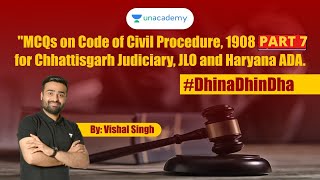 MCQs on Code of Civil Procedure, 1908 (Part: 7) for Chhattisgarh Judiciary, JLO and Haryana ADA.