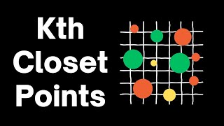 K Closest Points to Origin - Heap/ Priority Queues - C++ - Leetcode 973