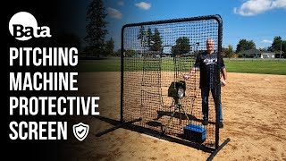 Essential Protection: Universal Pitching Machine Protective Square Screen Overview