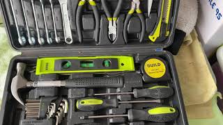 Argos Guild 60 Piece General Tool Kit 618/9303 UK User Review 4k