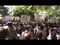 Protest against xenophobic attacks