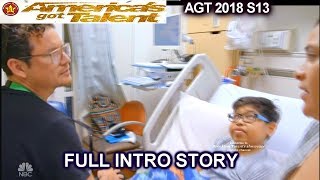 Michael Ketterer as Nurse with Children FULL INTRO STORY America's Got Talent 2018 Semifinals 1 AGT