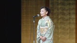 「花に対して旧を懐う」（吟）明神岳春