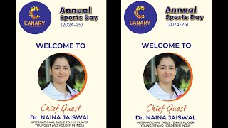 Dr  Naina Jaiswal Visits Canary The School For Annual Sports Day