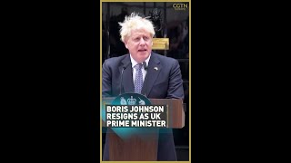 Watch Boris Johnson’s resignation speech