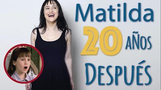 What was MATILDA ? / Mara Wilson years later