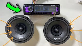 how to connect a car radio to a 12v source #somautomotivo