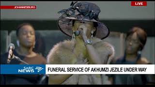 Akhumzi Jezile funeral underway  at Rhemba Bible Church, Joburg