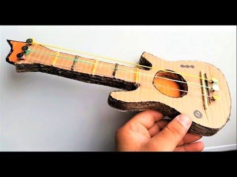 How to make a Cardboard Guitar How to make a Cardboard Guitar
