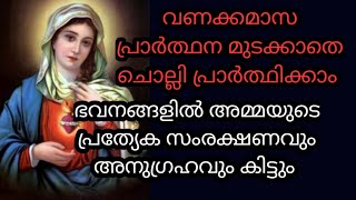 വണക്കമാസ പ്രാർത്ഥന മുടക്കാതെ ചൊല്ലി പ്രാർത്ഥിക്കാം കുടുംബങ്ങളിൽ അമ്മയുടെ പ്രത്യേക അനുഗ്രെഹം ലഭിക്കും