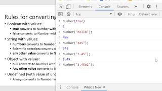 7d. JavaScript Convert to Number