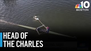 The Head of the Charles Regatta is underway