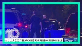 Search ongoing for people responsible shooting at undercover Tampa Police car