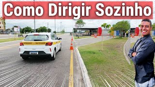 Primeira Aula de Direção na AUTOESCOLA