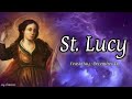 A Beautiful Story of ST. LUCY || Patron Saint of the Blind || Feast Day : December 13