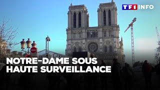 40 chefs d'État attendus : Notre-Dame sous haute surveillance｜TF1 INFO