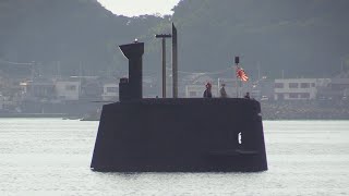 M200801C 海上自衛隊 『おやしお型』潜水艦 潜航試験