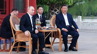 Xi Jinping holds restrictive meeting with Putin at Zhongnanhai