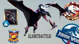 Unlocked!!!🔥ALANKYDACTYLUS 🔥+ Tournament Participant ( Jurassic world alive) V3.11