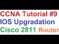 CCNA 9_Cisco Router IOS Upgrade using TFTP Server_Packet Tracer Tutorial