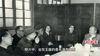 1961年，一张在某次会议上拍摄的珍贵照片，朋友们你知道他们都是谁吗？