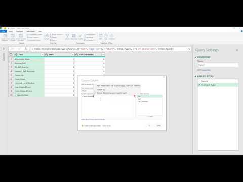 [Power Query] Text Middle - YouTube