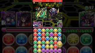 【パズドラ】制限付き降臨ダンジョン　コスモクルセイダー降臨　無課金　クーリアｘディアブロス