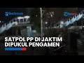 Anggota Satpol PP Dipukul Pengamen Pakai Gitar di Jatinegara Jakarta Timur saat Lakukan Penertiban