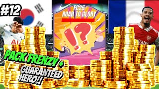 FC25 ROAD TO GLORY - LEVEL 40 PACK FRENZY + GUARANTEED HERO PACK!! - #fc #fc25 #fifa