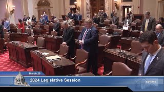 Senate Floor Session - 03/20/24