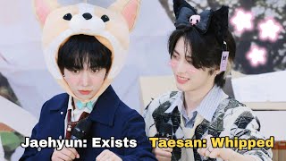 Taesan being whipped for Jaehyun | ddingdongz moments