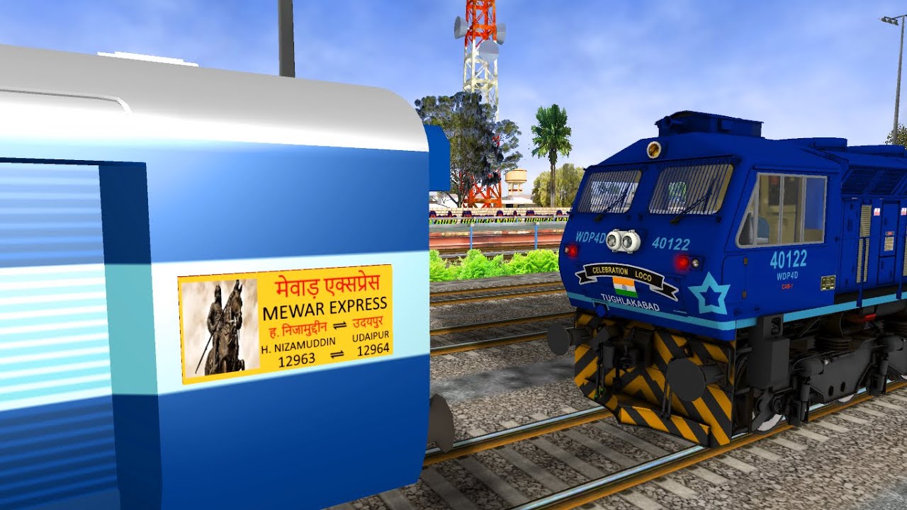 Part 02 || Loco Reversal Mewar SF Covid - 19 Special In Indian Train ...