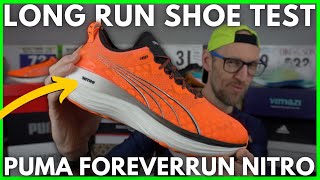 PUMA FOREVER RUN NITRO Long Run Shoe Test - Best option in 2023 for those longer runs? | EDDBUD